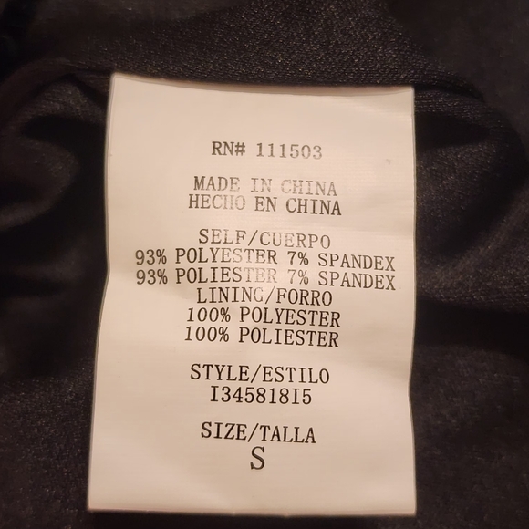 As You Wish Strapless Sequin Black/Blue Dress | Size Small - Picture 9 of 14